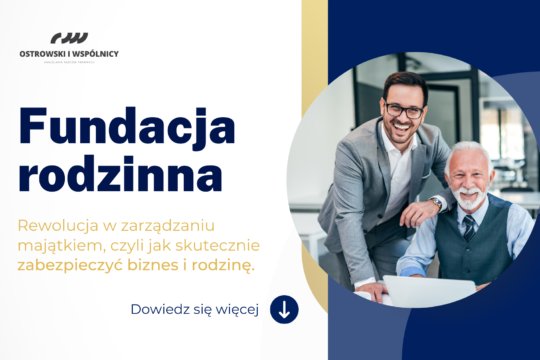 Fundacja rodzinna - materiał informacyjny